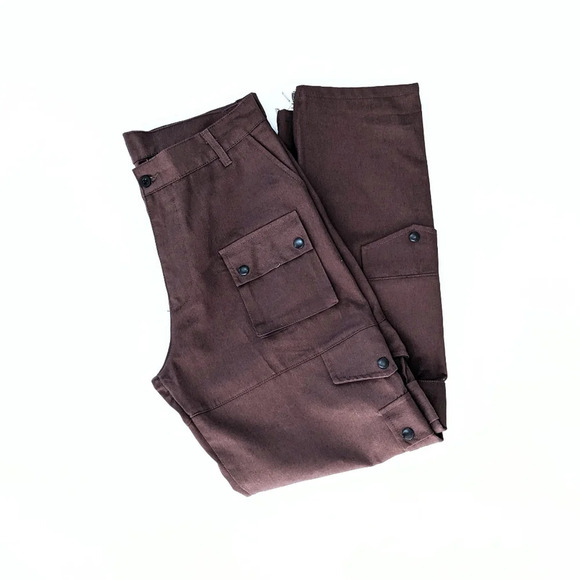 Boohoo Men Multi Pocket Cargo Pants - Picture 1 of 8